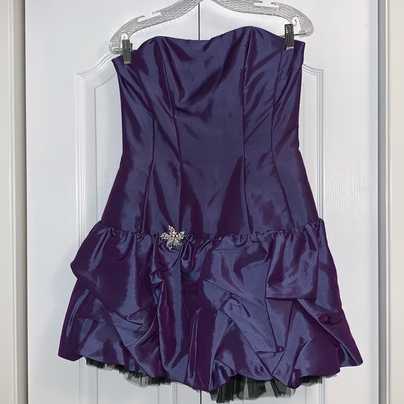 Jessica McClintock for Gunne Sax vintage dress size 9 sweetheart neck prom - Picture 1 of 7